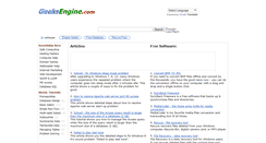 Desktop Screenshot of geeksengine.com